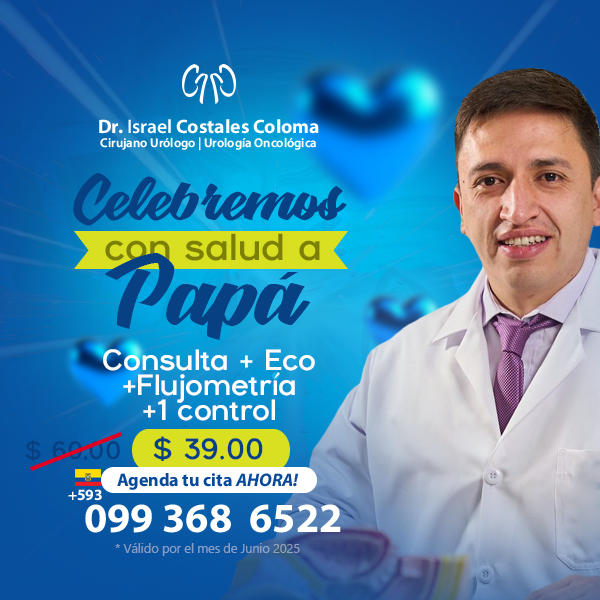Anuncio publicidad israel costales urologo